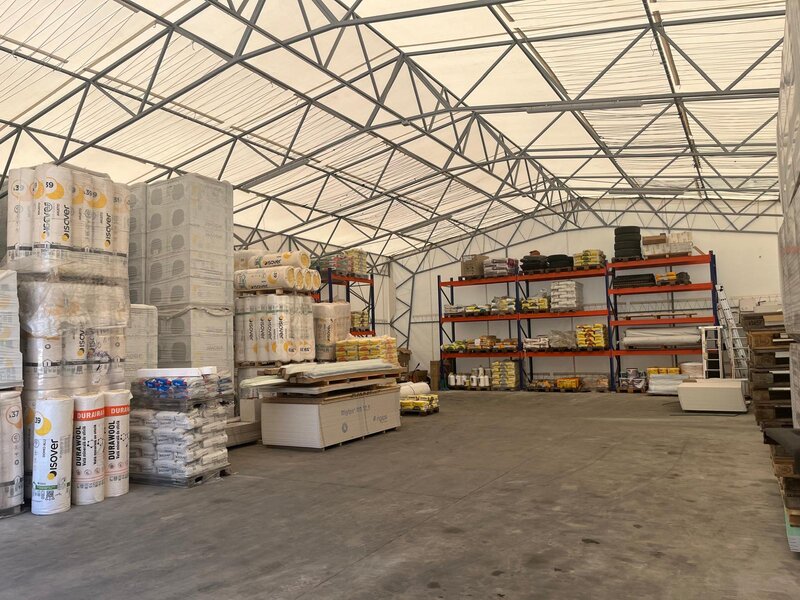 Magurele, centura, hala industriala tip cort, 0 eur costuri energie